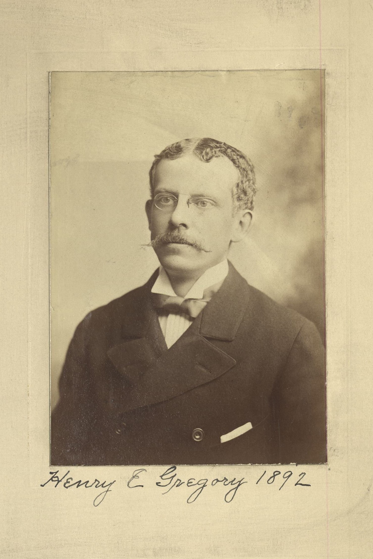 Member portrait of Henry E. Gregory